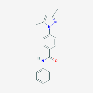 4-(3,5-dimethylpyrazol-1-yl)-N-phenylbenzamide