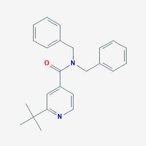 molecular formula C24H26N2O B385497 N,N-dibenzyl-2-tert-butylpyridine-4-carboxamide 