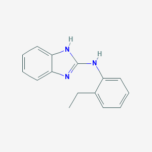 molecular formula C15H15N3 B385506 N-(2-ethylphenyl)-1H-benzimidazol-2-amine CAS No. 630092-64-7