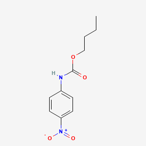 molecular formula C11H14N2O4 B3855132 butyl N-(4-nitrophenyl)carbamate CAS No. 87457-99-6