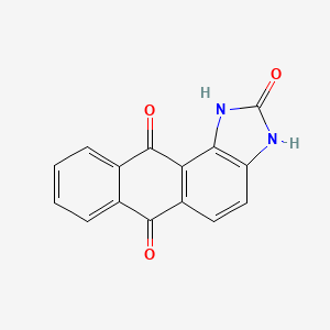 molecular formula C15H8N2O3 B3855209 1H-anthra[1,2-d]imidazole-2,6,11(3H)-trione 