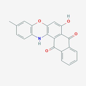 7-hydroxy-3-methyl-8H-naphtho[2,3-a]phenoxazine-8,13(14H)-dione
