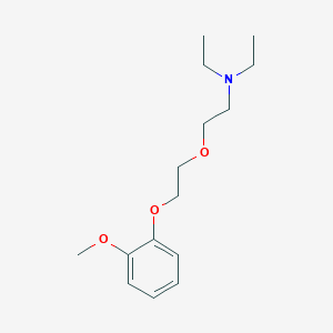 N,N-diethyl-2-[2-(2-methoxyphenoxy)ethoxy]ethanamine