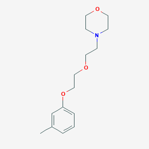 4-{2-[2-(3-methylphenoxy)ethoxy]ethyl}morpholine