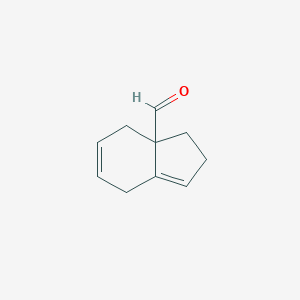 B038559 2,3,4,7-Tetrahydroindene-3a-carbaldehyde CAS No. 117679-05-7