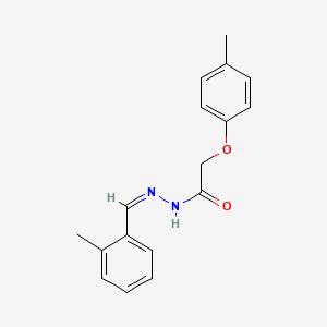 N'-(2-methylbenzylidene)-2-(4-methylphenoxy)acetohydrazide