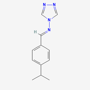 N-(4-isopropylbenzylidene)-4H-1,2,4-triazol-4-amine