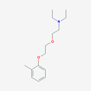 N,N-diethyl-2-[2-(2-methylphenoxy)ethoxy]ethanamine