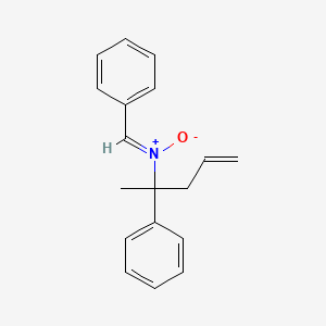 benzylidene(1-methyl-1-phenyl-3-buten-1-yl)azane oxide