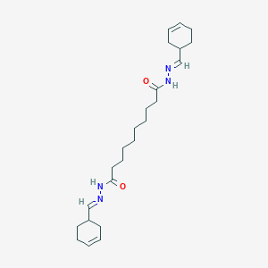 N'~1~,N'~10~-bis(3-cyclohexen-1-ylmethylene)decanedihydrazide