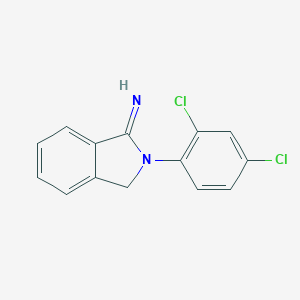 molecular formula C14H10Cl2N2 B385691 2-(2,4-Dichlorophenyl)-1-isoindolinimine 