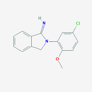2-(5-Chloro-2-methoxyphenyl)-1-isoindolinimine