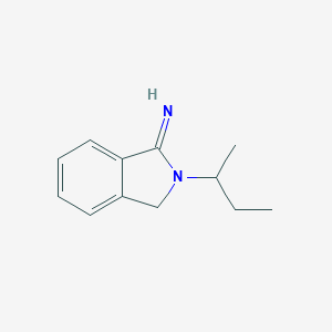 molecular formula C12H16N2 B385708 2-Sec-butyl-1-isoindolinimine 