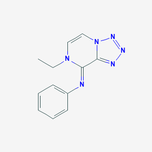 N-(7-ethyltetraazolo[1,5-a]pyrazin-8(7H)-ylidene)-N-phenylamine
