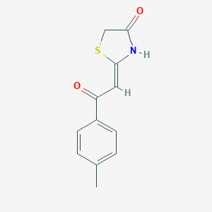 2-[2-(4-Methylphenyl)-2-oxoethylidene]-1,3-thiazolidin-4-one