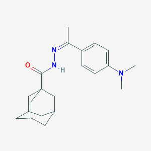 N'-{1-[4-(dimethylamino)phenyl]ethylidene}-1-adamantanecarbohydrazide