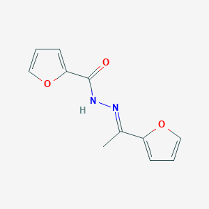 N'-[1-(2-furyl)ethylidene]-2-furohydrazide