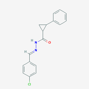 N'-(4-chlorobenzylidene)-2-phenylcyclopropanecarbohydrazide
