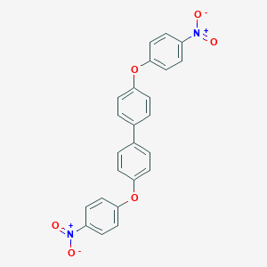 molecular formula C24H16N2O6 B385796 4,4'-Bis(4-nitrophenoxy)biphenyl CAS No. 17095-00-0
