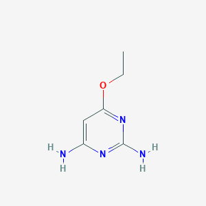 molecular formula C6H10N4O B038581 2,4-二氨基-6-乙氧基嘧啶 CAS No. 116436-03-4