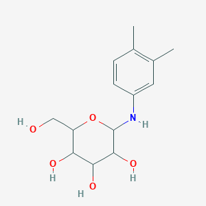 N-(3,4-dimethylphenyl)-beta-D-mannopyranosylamine