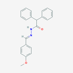 N'-(4-methoxybenzylidene)-2,2-diphenylacetohydrazide