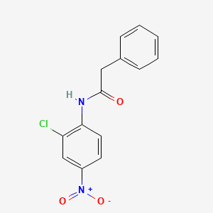 N-(2-chloro-4-nitrophenyl)-2-phenylacetamide