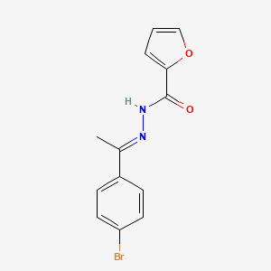 N'-[1-(4-bromophenyl)ethylidene]-2-furohydrazide