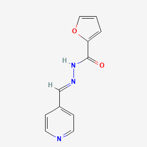 N'-(4-pyridinylmethylene)-2-furohydrazide