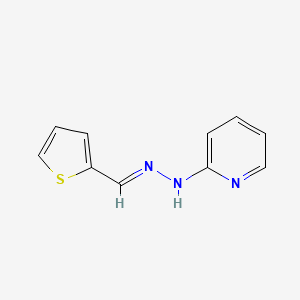 2-thiophenecarbaldehyde 2-pyridinylhydrazone