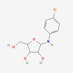 N-(4-bromophenyl)-alpha-D-arabinofuranosylamine