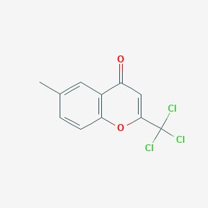 6-methyl-2-(trichloromethyl)-4H-chromen-4-one