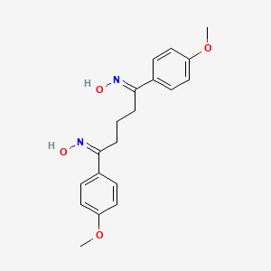 1,5-bis(4-methoxyphenyl)-1,5-pentanedione dioxime
