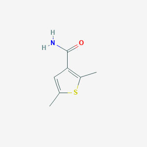 molecular formula C7H9NOS B3859186 2,5-dimethyl-3-thiophenecarboxamide 