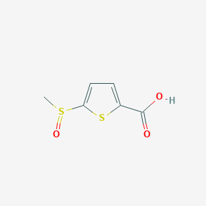 5-(methylsulfinyl)-2-thiophenecarboxylic acid