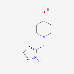 1-(1H-pyrrol-2-ylmethyl)-4-piperidinol