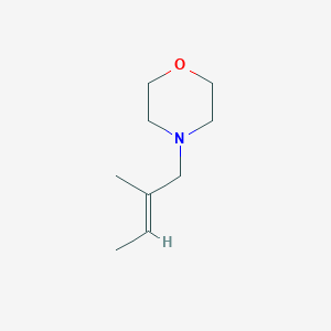 4-(2-methyl-2-buten-1-yl)morpholine