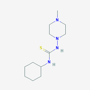 1-Cyclohexyl-3-(4-methylpiperazin-1-yl)thiourea