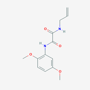 N'-(2,5-dimethoxyphenyl)-N-prop-2-enyloxamide