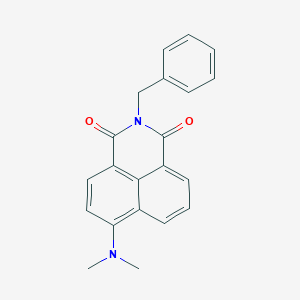 molecular formula C21H18N2O2 B385958 2-benzyl-6-(dimethylamino)-1H-benzo[de]isoquinoline-1,3(2H)-dione 