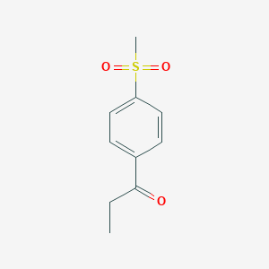 molecular formula C10H12O3S B385969 1-[4-(Methylsulfonyl)phenyl]propan-1-one CAS No. 69566-95-6