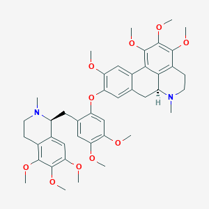 molecular formula C43H52N2O10 B038597 甲氧基二叶草碱 CAS No. 115452-09-0