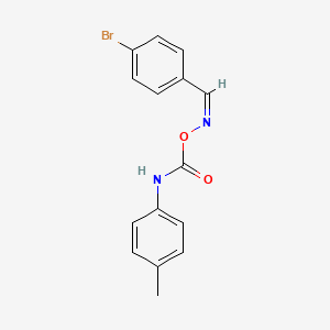 4-bromobenzaldehyde O-{[(4-methylphenyl)amino]carbonyl}oxime