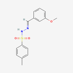 N'-(3-methoxybenzylidene)-4-methylbenzenesulfonohydrazide