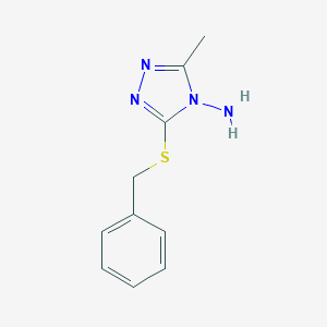 3-(benzylsulfanyl)-5-methyl-4H-1,2,4-triazol-4-amine