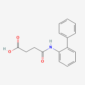 4-(2-biphenylylamino)-4-oxobutanoic acid