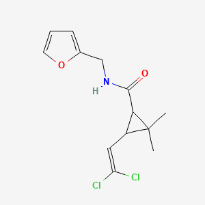 3-(2,2-dichlorovinyl)-N-(2-furylmethyl)-2,2-dimethylcyclopropanecarboxamide