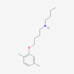 N-butyl-4-(2,5-dimethylphenoxy)-1-butanamine