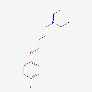 N,N-diethyl-4-(4-fluorophenoxy)-1-butanamine
