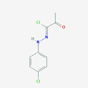 molecular formula C9H8Cl2N2O B386010 N-(4-chlorophenyl)-2-oxopropanehydrazonoyl chloride 